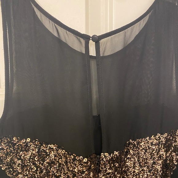 Aiden gold and black party dress - Picture 6 of 7